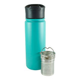 Tea Spot (The) Mountain Tea Tumblers Turquoise Lake 16 oz. Double Walled with Removable Tea Infuser