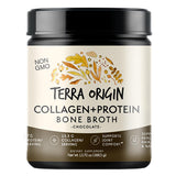 Terra Origin Collagen Chocolate 13.7 oz. Collagen + Protein Bone Broth