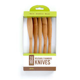 ChicoBag To-Go Ware Bamboo Utensil Multipacks Knives, 5 count