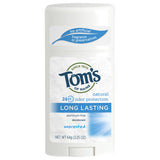 Tom's of Maine Body Care Long Lasting Dedorant Stick Unscented 2.25 oz.