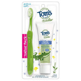 Tom's of Maine Children's Oral Care Toddler Toothbrush & Toothpaste Value Pack Combo Packs
