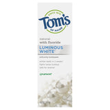 Tom's of Maine Toothpastes Spearmint 4 oz. Luminous White Anti-Cavity Fluoride