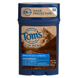 Tom's of Maine Deodorants Mountain Spring Naturally Dry Men's Antiperspirant Sticks 2.8 oz.