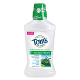 Tom's of Maine Mouthwashes Long-Lasting Fresh Breath, Cool Mountain Mint 16 fl. oz.