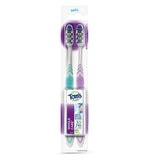 Tom's of Maine Toothbrushes Soft Whole Care, Assorted Colors Twin Pack