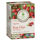 Traditional Medicinals Organic Tea Rose Hips with Hibiscus 16 tea bags