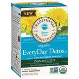 Traditional Medicinals Organic Tea Everyday Detox Dandelion 16 tea bags