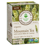 Traditional Medicinals Organic Tea Mountain Tea with Lemon Balm & Caraway 16 tea bags