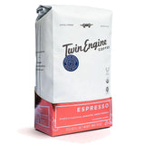 Twin Engine Coffee Organic Farm to Roast Coffee Espresso 2.2 lbs. Whole Bean 14 oz. unless noted
