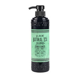 Virginia Tea Farm All-in-One Natural Tea Shampoo & Conditioner Peppermint & Green Tea 17 fl. oz.