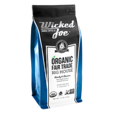 Wicked Joe Coffee Organic Packaged Whole Bean Big House 12 oz.