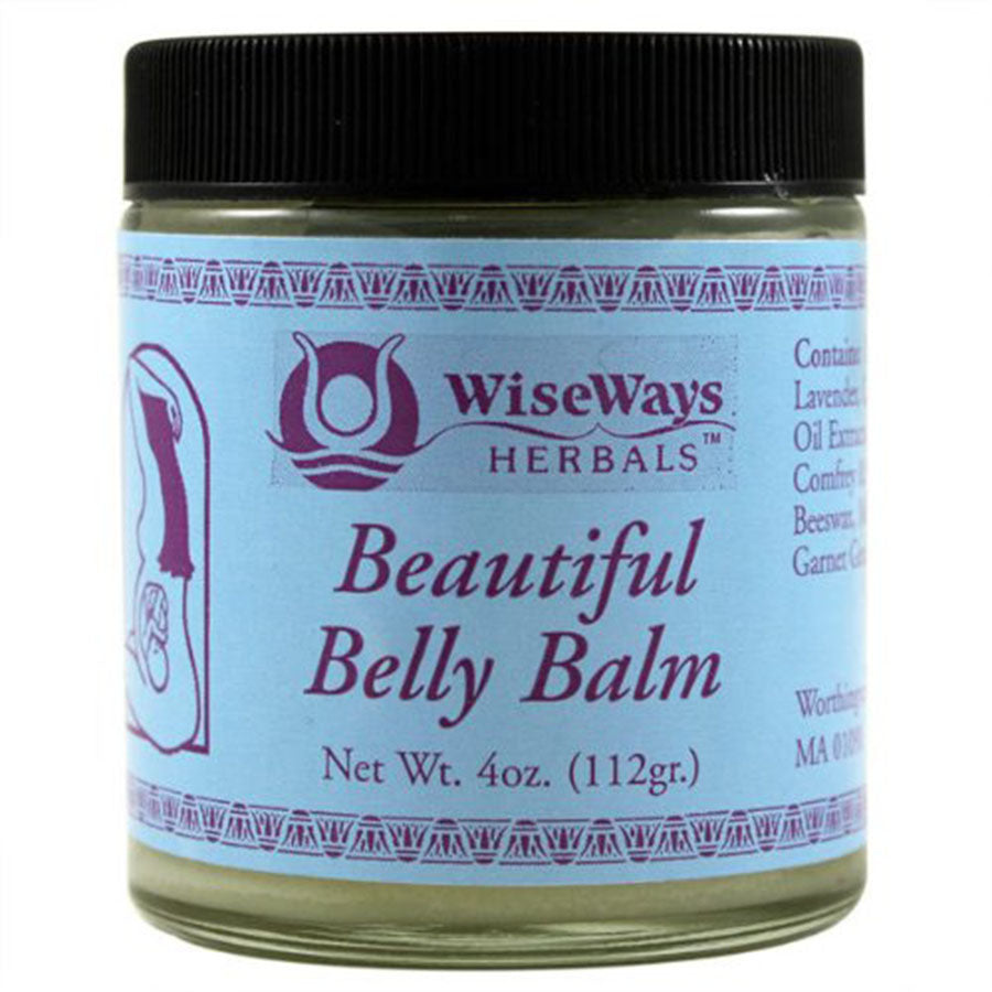 WiseWays Herbals Beautiful Belly Balm 4 oz.