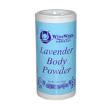 WiseWays Herbals Lavender Body Powder 3 oz.