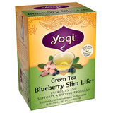 Yogi Tea Green Tea (contains caffeine) Blueberry Slim Life 16 tea bags