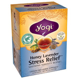 Yogi Tea Herbal Teas Honey Lavender Stress Relief 16 tea bags