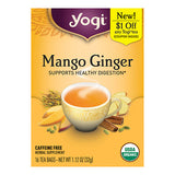 Yogi Tea Herbal Teas Mango Ginger Tea 16 tea bags