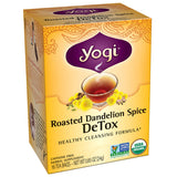 Yogi Tea Herbal Teas Roasted Dandelion Spice DeTox 16 tea bags