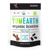 YumEarth Organic Gluten-Free Licorice Black 5 oz. bag