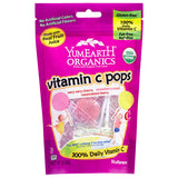 YumEarth Organic Lollipops Vitamin C (Razzmatazz Berry, TooBerry Blueberry and Very Very Cherry) 3 oz. bag (approximately 15 count)