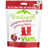 YumEarth Organic Gummies Gummy Bears, Pomegranate 5 oz.