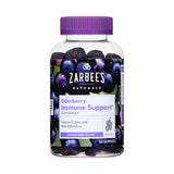 Zarbee's Naturals Adult (Ages 12+) Elderberry Immune Support, Natural Berry Flavor 60 gummies Immune Support