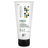 Andalou Naturals Men's CannaCell 3-in-1 Fortifying Shampoo & Conditioner 8.5 fl. oz. Hair Care