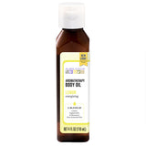 Aura Cacia Energizing Lemon, Aromatherapy Body Oil, 4 oz. bottle