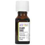Aura Cacia Clary Sage, Essential Oil, 1/2 oz. bottle