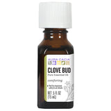 Aura Cacia Clove Bud, Essential Oil, 1/2 oz. bottle