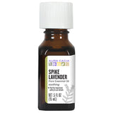 Aura Cacia Lavender (Spike), Essential Oil, 1/2 oz. bottle
