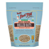 Bob's Red Mill Oats & Oatmeal Organic Quick Rolled Oats 32 oz. resealable bag