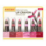 Burt's Bees Lip Color 18-Piece Matte Lip Crayon Display Displays