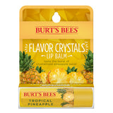 Burt's Bees Lip Care Tropical Pineapple 0.15 oz. blister box Flavor Crystals Lip Balms & Displays
