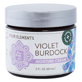 Four Elements Herbals Moisture Creams Violet Burdock 2 fl. oz. jar