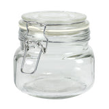 Frontier Glass Jar, Hermes Clamp Top Lid 17 oz.