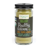 Frontier Organic Bottled Spices and Seasoning Blends Poultry Seasoning ORGANIC