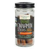 Frontier Cinnamon Sticks Whole 2.75" ORGANIC 1.28 oz. Bottle