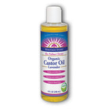 Heritage Store Castor Oil Therapy Organic Castor Oil Lavender 8 fl. oz.