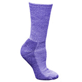 Maggie's Functional Organics Killington Mountain Hiker Socks Purple 9-11