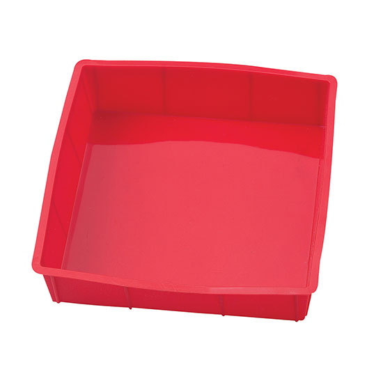 Mrs Anderson Baking Essentials Silicone Square Cake Pan 9" x 9"
