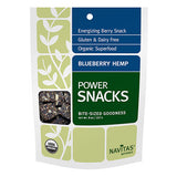 Navitas Organics Power Snacks Blueberry Hemp 8 oz. bags