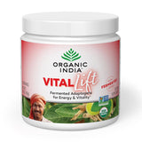 Organic India Turmeric Lift Vital, Fermented Adaptogens for Energy & Vitality 3.18 oz.