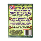 Rawsome Creations Strain & Drain Nut Milk Bag 10