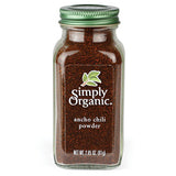 Simply Organic Ancho Chili Powder ORGANIC 2.85 oz. Bottle