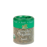 Simply Organic Basil Leaf, Sweet Cut & Sifted ORGANIC 0.18 oz. Mini Spice