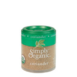 Simply Organic Coriander Seed Ground ORGANIC 0.35 oz. Mini Spice