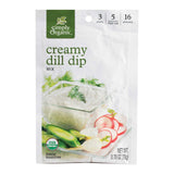 Simply Organic Creamy Dill Dip, ORGANIC, Gluten-Free