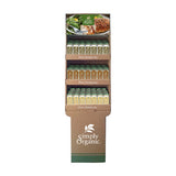 Simply Organic® Spice Shippers Grilling Seasonings Shipper 63 ct.