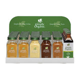 Simply Organic Holiday Best Sellers Countertop Display 36 ct.