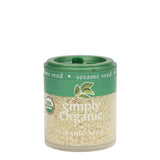 Simply Organic Sesame Seed Whole ORGANIC 0.78 oz. Mini Spice